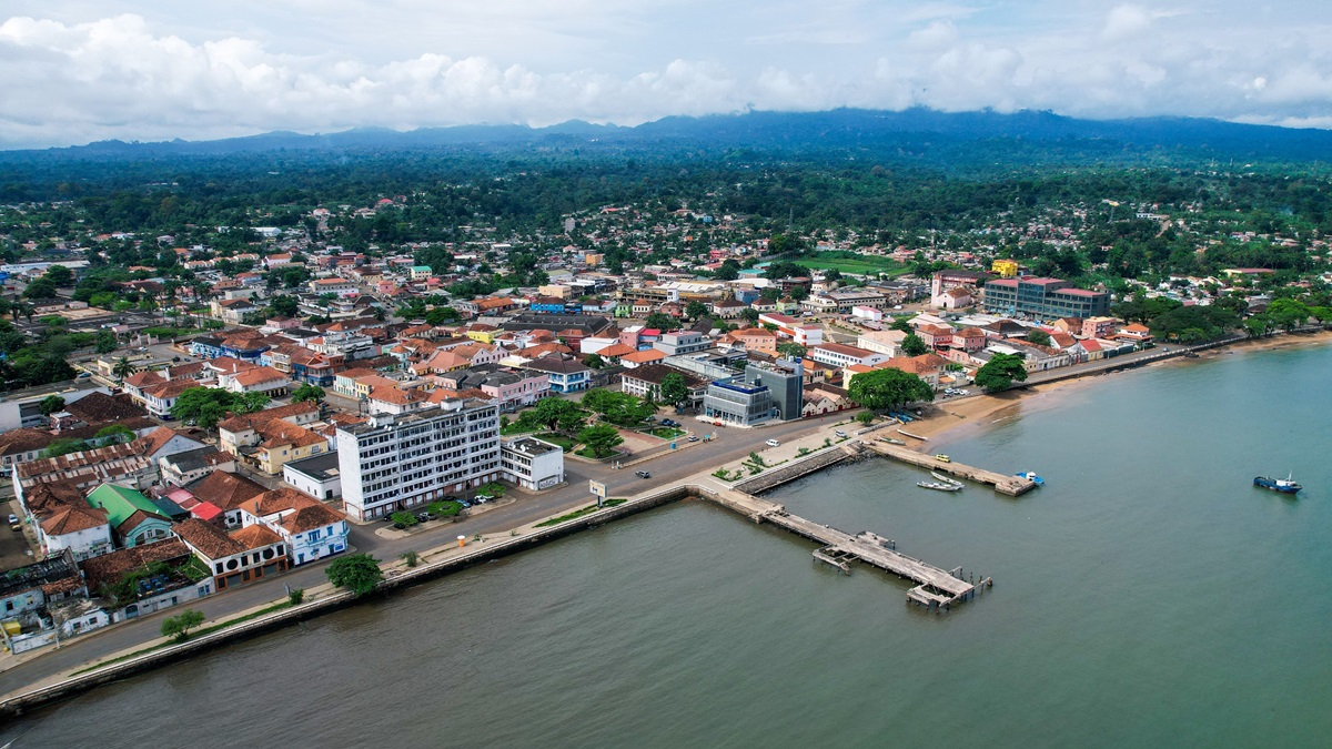 São Tomé and Príncipe landscape and coastline