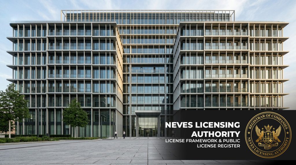NLA banner featuring a multi story corporate building