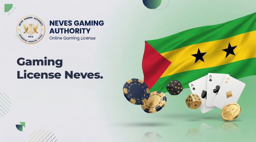 Neves Gaming Authority professional banner featuring online gaming assets